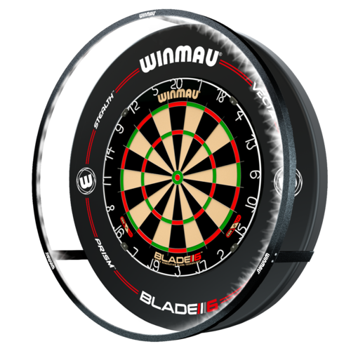 Winmau Blade 6 + Winmau Plasma + Winmau Pro-Line Surround Bundle (dartboard)